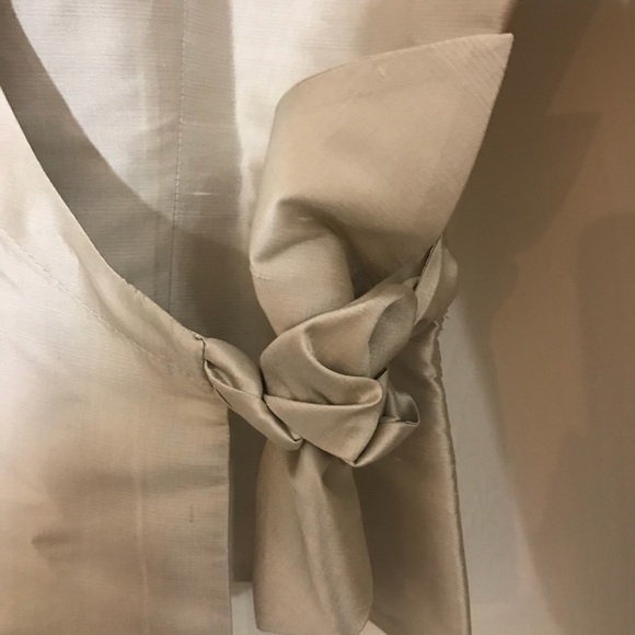 Gorgeous 100% Silk Blouse by Sunny Leigh Petite 2P - Picture 3 of 4